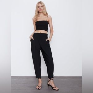 Zara Sleek High Waist Pants